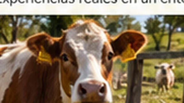 Visual conceptual de animales de granja